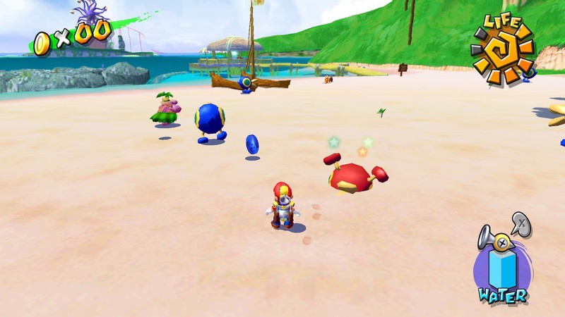 Gelato Beach from Super Mario Sunshine for Nintendo Gamecube